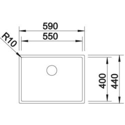 Blanco CLARON 500-IF 1517216