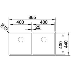 Blanco CLARON 340/340-U 1513851