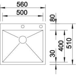 Blanco ZEROX 500-IF 1417244