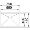 Blanco ZEROX 500-U 1517245