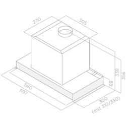 Elica GLASS OUT IX/A/60 - PRF0109787