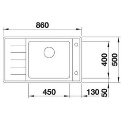 ANDANO XL 6 S-IF COMPACT Vasca Dx - 1521013