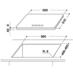 Whirlpool GOA6423/WH