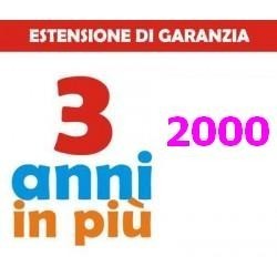 GARANZIA3 - ESTENSIONE DI GARANZIA 2000€