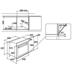 Whirlpool W9OM24S1H - W9 OM2 4S1 H