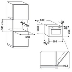 Whirlpool W7MD540 - W7 MD540