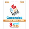 GARANZIA3 - ESTENSIONE DI GARANZIA 2000€