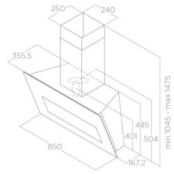 Elica BLOOM-S DEKT/A/85 - PRF0164475