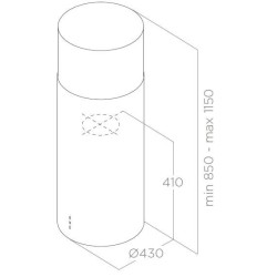 Elica TUBE PRO ISLAND 