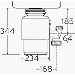 Insinkerator 1971250 Evolution 250  