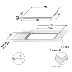 Whirlpool WB B4877 NE 