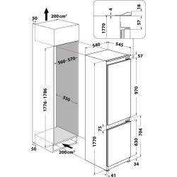 Hotpoint-Ariston BCB 7030 D2 - F160588 