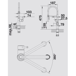 Blanco CATRIS-S Flexo Ultra Resist 1525792