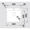 Blanco SOLIS 500-IF/A 1526124