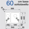 Blanco SOLIS 340/180-IF Vasca a Sinistra 1526131