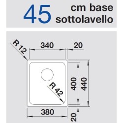 Blanco SOLIS 340-U 1526115