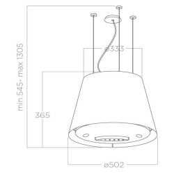 Elica EASY UX IX/F/50 - PRF0120354A