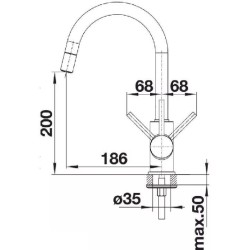 Blanco MIDA-S Nero Opaco 1526653 - 526653