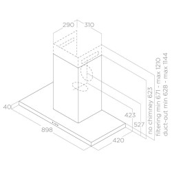 Elica THIN IX/A/90 - PRF0144969   