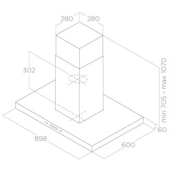 Elica SPOT PLUS ISLAND IX/A/90 - PRF0097375A