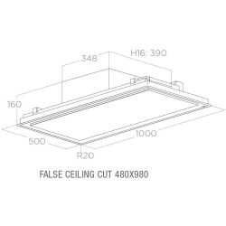 Elica ILLUSION H16 WH/A/100 - PRF0147727A  