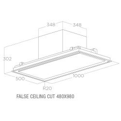 Elica ILLUSION H30 BL MAT/A/100 - PRF0172646A