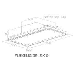 Elica ILLUSION NO MOTOR BL MAT/A/100 - PRF0172647