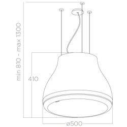 Elica SHINING GH/F/50 CAST IRON - PRF0120590A