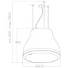 Elica SHINING GH/F/50 CAST IRON - PRF0120590A