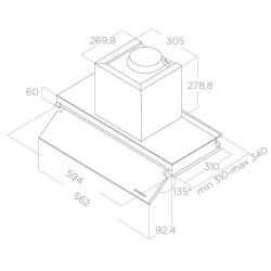 Elica BOX IN NO DRIP IX/A/60 - PRF0157712  