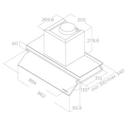 Elica BOX IN NO DRIP IX/A/90 - PRF0156613 