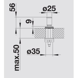 Blanco LIVIA Comando Saltarello Satin Gold  1526701