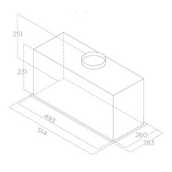 Elica FOLD BL/A/52 -  PRF0181960   