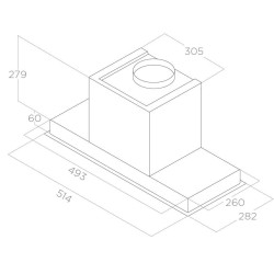 Elica HIDDEN ADVANCE IX/A/52 - PRF0180299