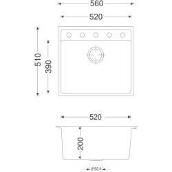 Apell PTPL560GW