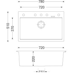 Apell PTPL780GW