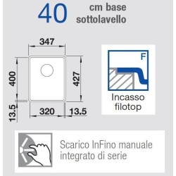 Blanco SUBLINE 320-F Caffè Filotop - 1519795 - 523421