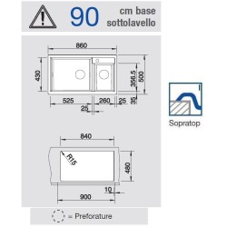 Blanco METRA 9 Grigio Vulcano 1527304 - 527304