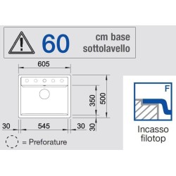 Blanco DALAGO 6-F Soft White 1527064 -527064 Filotop 