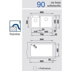 Blanco PLEON 9 Antracite 1518345 - 518345