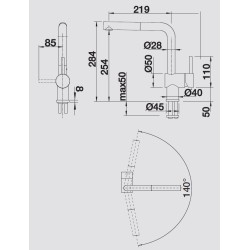 Blanco LINUS-S Bianco 1516692 - 516692