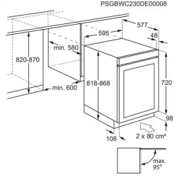 Aeg AWUD040B8B