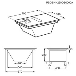 Aeg NCH74B01CB filtrante