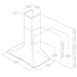 Elica SWEET PELTROX/F/85 PELTROX - PRF0120689A